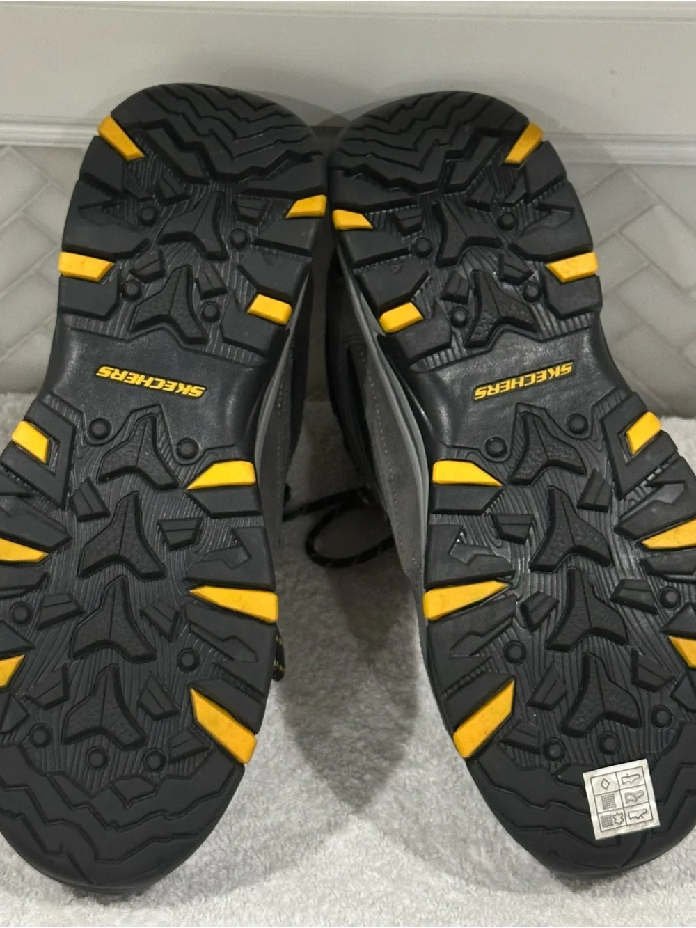 Skechers Mens Size 12 Trego Pacifico Hiking Boots Waterproof Relaxed Fit